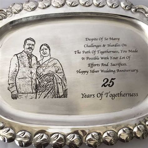 best 25th anniversary gifts for friends